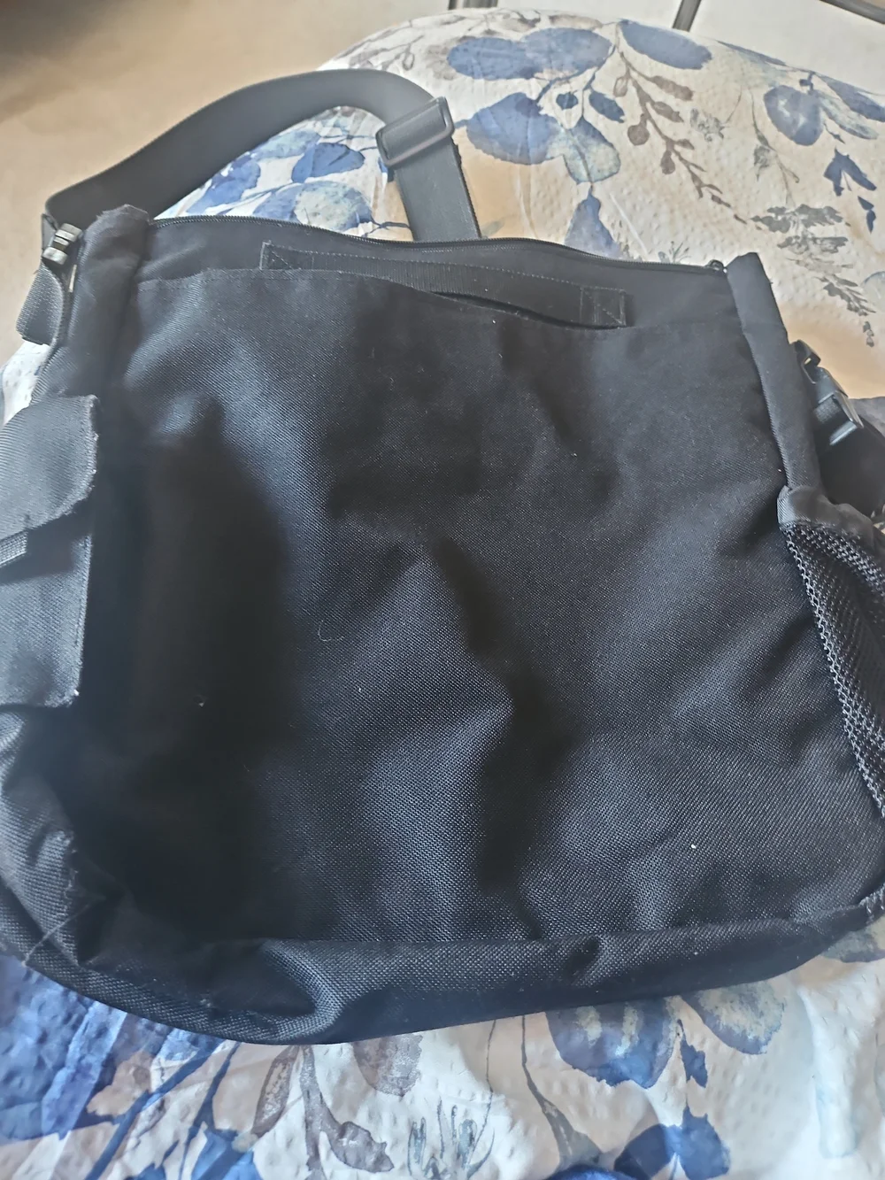 Skip Hop Black Men's Womens Diaper Crossbody Organizer Bag